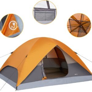 Amazon Basics Camping Tent...