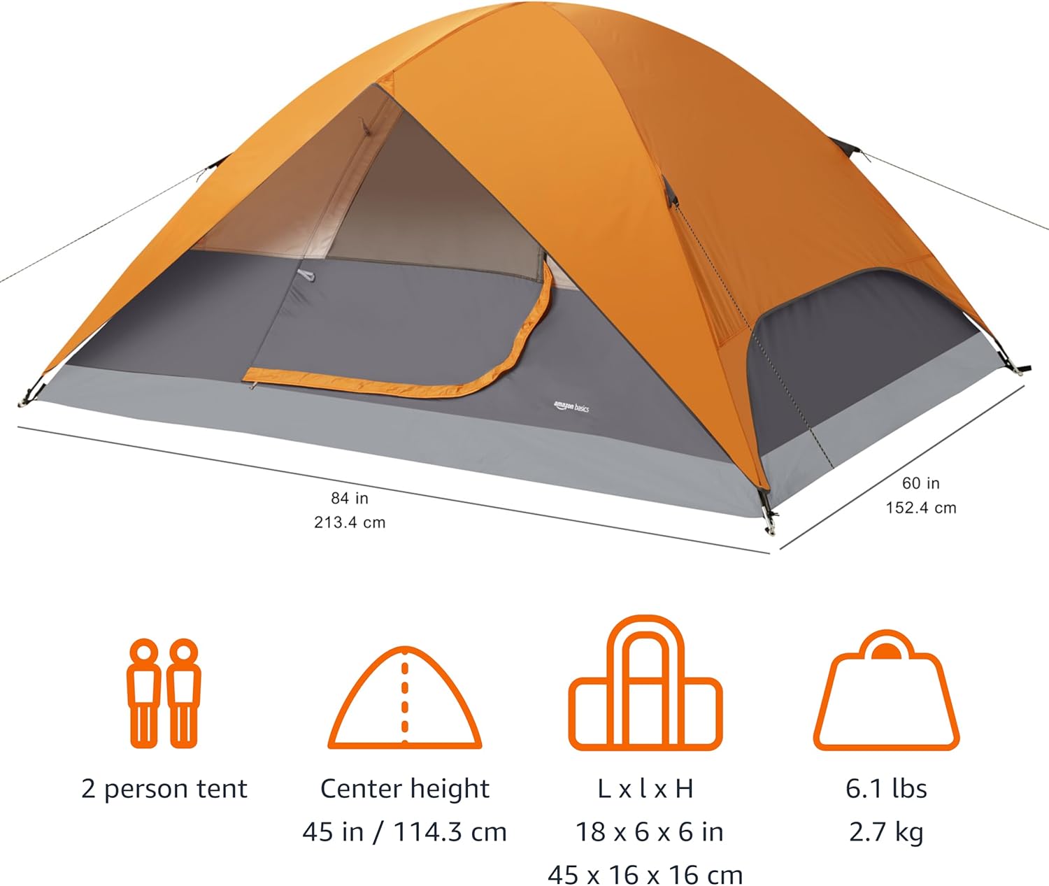 ABCT3 (Amazon Basics Camping Tent 3-season